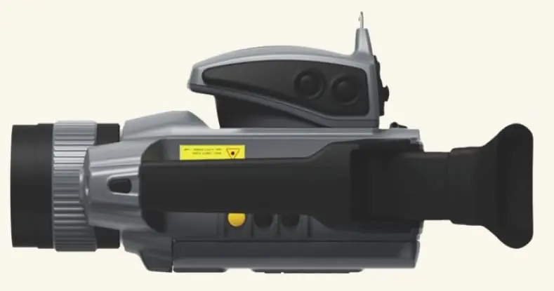 Vista superior Cámara termográfica IRDL708 Series