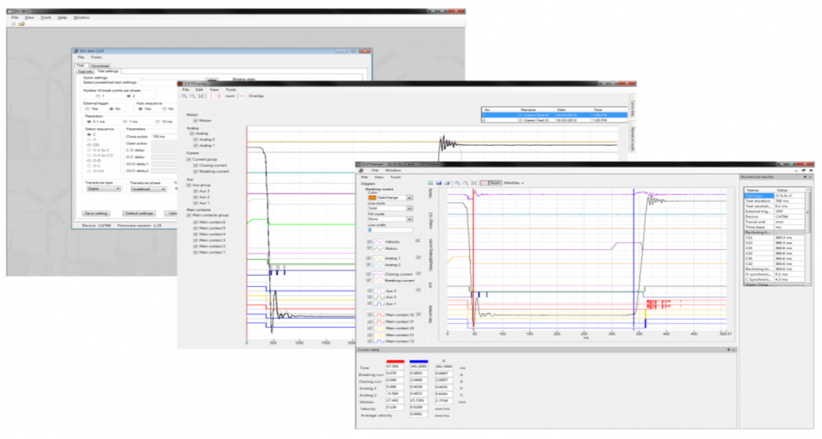 Relay test software